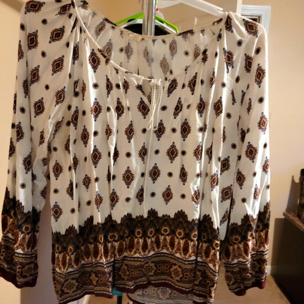 Print blouse 👚